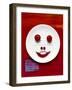 Vegetable Face on Plate-Dorota & Bogdan Bialy-Framed Photographic Print