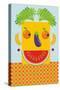 Vegetable Face-housebrasil-Stretched Canvas