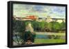 Vegetable Famers in Vauguirard-Paul Gauguin-Framed Poster