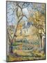 Vegetable Garden, 1878-Camille Pissarro-Mounted Giclee Print