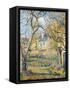 Vegetable Garden, 1878-Camille Pissarro-Framed Stretched Canvas