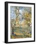 Vegetable Garden, 1878-Camille Pissarro-Framed Premium Giclee Print