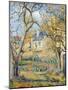 Vegetable Garden, 1878-Camille Pissarro-Mounted Premium Giclee Print