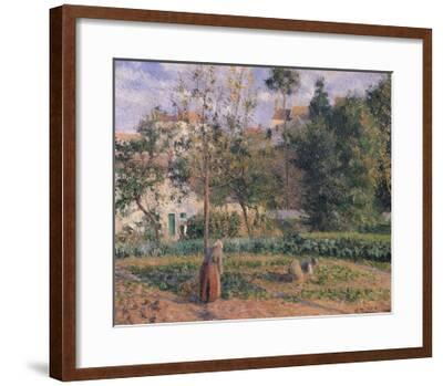 'Vegetable Garden at the Hermitage, Pontoise, 1879' Giclee Print