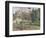 Vegetable Garden at the Hermitage, Pontoise, 1879-Camille Pissarro-Framed Giclee Print