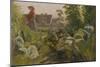 Vegetable garden, Schrobenhausen, Germany-Franz Von Lenbach-Mounted Giclee Print