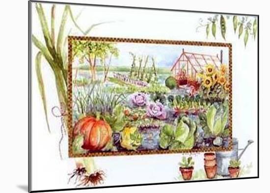 Vegetable Garden-Alie Kruse-Kolk-Mounted Art Print