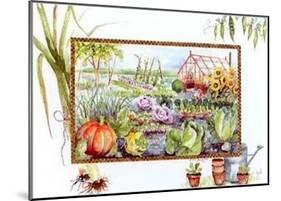 Vegetable Garden-Alie Kruse-Kolk-Mounted Art Print