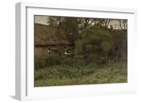 Vegetable Garden-Anton Mauve-Framed Art Print