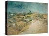 Vegetable Gardens on Montmartre-Vincent van Gogh-Stretched Canvas