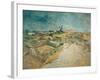 Vegetable Gardens on Montmartre-Vincent van Gogh-Framed Giclee Print