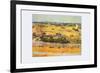 Vegetable Gardens-Vincent van Gogh-Framed Art Print