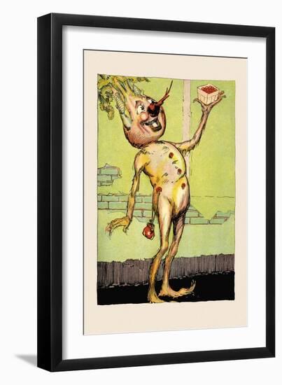 Vegetable Man-John R. Neill-Framed Art Print