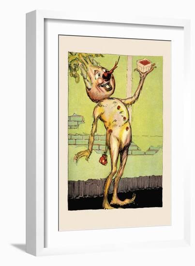 Vegetable Man-John R. Neill-Framed Art Print