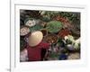 Vegetable Market, Hue, Vietnam-Keren Su-Framed Photographic Print