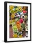 Vegetable Market in Central Hanoi, Vietnam-Peter Adams-Framed Photographic Print