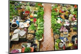 Vegetable Market in Kota Bharu, Kelantan, Malaysia, Asia-szefei-Mounted Photographic Print