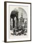 Vegetable Market on the Grand Canal, Near the Rialto, Venice, Italy, 19th Century-null-Framed Giclee Print