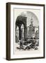 Vegetable Market on the Grand Canal, Near the Rialto, Venice, Italy, 19th Century-null-Framed Giclee Print