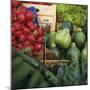 Vegetable Market: Zucchini and Red Radishes-Foodcollection-Mounted Photographic Print