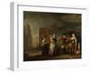 Vegetable Market-Nicolaes Maes-Framed Art Print