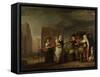 Vegetable Market-Nicolaes Maes-Framed Stretched Canvas