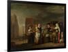 Vegetable Market-Nicolaes Maes-Framed Art Print