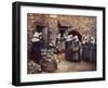 Vegetable Market-Mortimer Ludington Menpes-Framed Giclee Print