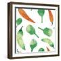 Vegetable Pattern 2-Summer Tali Hilty-Framed Giclee Print