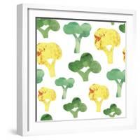 Vegetable Pattern 3-Summer Tali Hilty-Framed Giclee Print