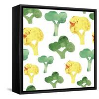 Vegetable Pattern 3-Summer Tali Hilty-Framed Stretched Canvas