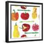 Vegetable Pattern 4-Summer Tali Hilty-Framed Giclee Print