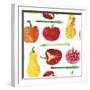 Vegetable Pattern 4-Summer Tali Hilty-Framed Giclee Print