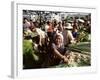 Vegetable Seller, Osh Bazaar, Bishkek, Kyrgyzstan, Central Asia-Upperhall-Framed Photographic Print