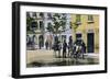 Vegetable Sellers, Gibraltar, 1945-null-Framed Giclee Print