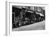 Vegetable Sellers in the Central Market Quarter, Paris, 1931-Ernest Flammarion-Framed Giclee Print