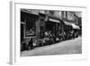 Vegetable Sellers in the Central Market Quarter, Paris, 1931-Ernest Flammarion-Framed Giclee Print