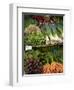 Vegetable Stall at Saturday Market, Salamanca Place, Hobart, Tasmania, Australia-David Wall-Framed Photographic Print