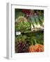 Vegetable Stall at Saturday Market, Salamanca Place, Hobart, Tasmania, Australia-David Wall-Framed Photographic Print