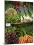 Vegetable Stall at Saturday Market, Salamanca Place, Hobart, Tasmania, Australia-David Wall-Mounted Photographic Print