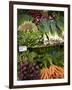 Vegetable Stall at Saturday Market, Salamanca Place, Hobart, Tasmania, Australia-David Wall-Framed Photographic Print