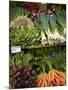 Vegetable Stall at Saturday Market, Salamanca Place, Hobart, Tasmania, Australia-David Wall-Mounted Photographic Print