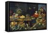 Vegetable Stall-Frans Snyders-Framed Stretched Canvas