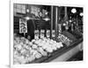 Vegetable Stands at Market, Pike Place, Seattle, 1926-Asahel Curtis-Framed Giclee Print