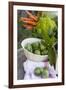 Vegetable Still Life with Brussels Sprouts and Green Cauliflower-Eising Studio - Food Photo and Video-Framed Photographic Print
