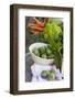 Vegetable Still Life with Brussels Sprouts and Green Cauliflower-Eising Studio - Food Photo and Video-Framed Photographic Print