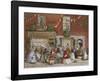 Vegetable Vendor-John S Goodall-Framed Premium Giclee Print