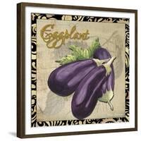 Vegetables 1 Eggplant-Megan Aroon Duncanson-Framed Giclee Print