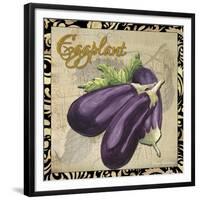 Vegetables 1 Eggplant-Megan Aroon Duncanson-Framed Giclee Print