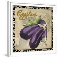 Vegetables 1 Eggplant-Megan Aroon Duncanson-Framed Giclee Print